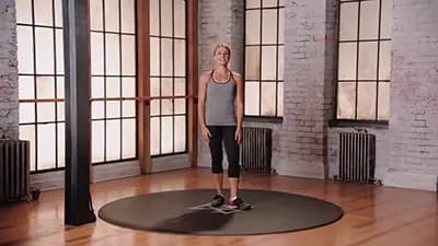 vienas kājas sagriešanas līmenis 3